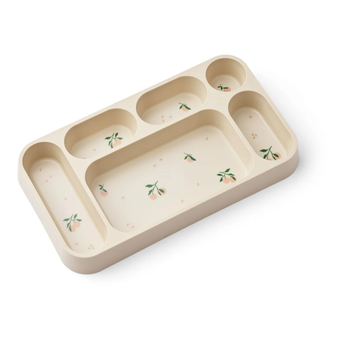 Assiette compartimentée / Pêches – Image 2