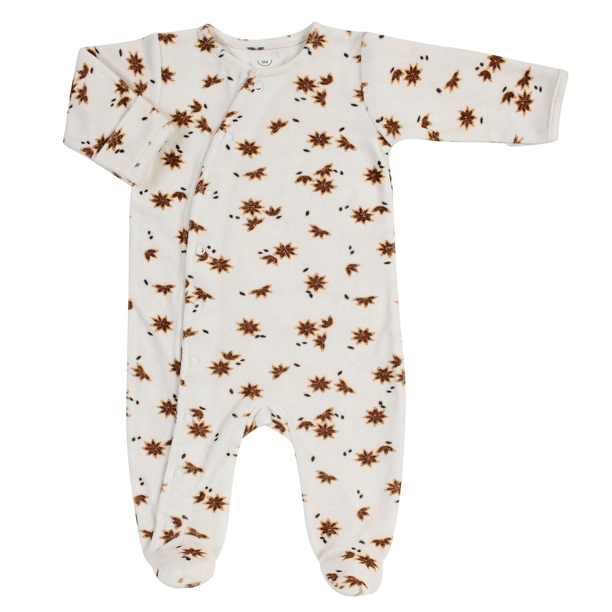 Pyjama bébé en velours / Star anise